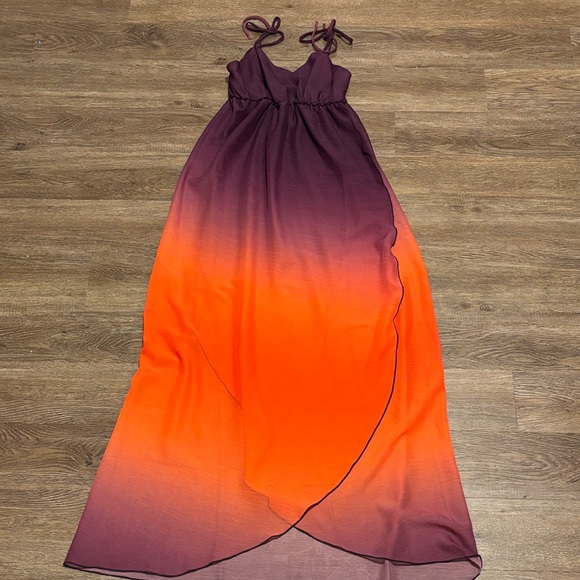 Elif by Jordan Taylor Dresses & Skirts - brand new women’s elif purple and orange flowy dress